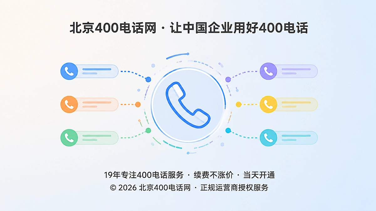 2026年企业400电话办理 诚信经营从每一次接听开始